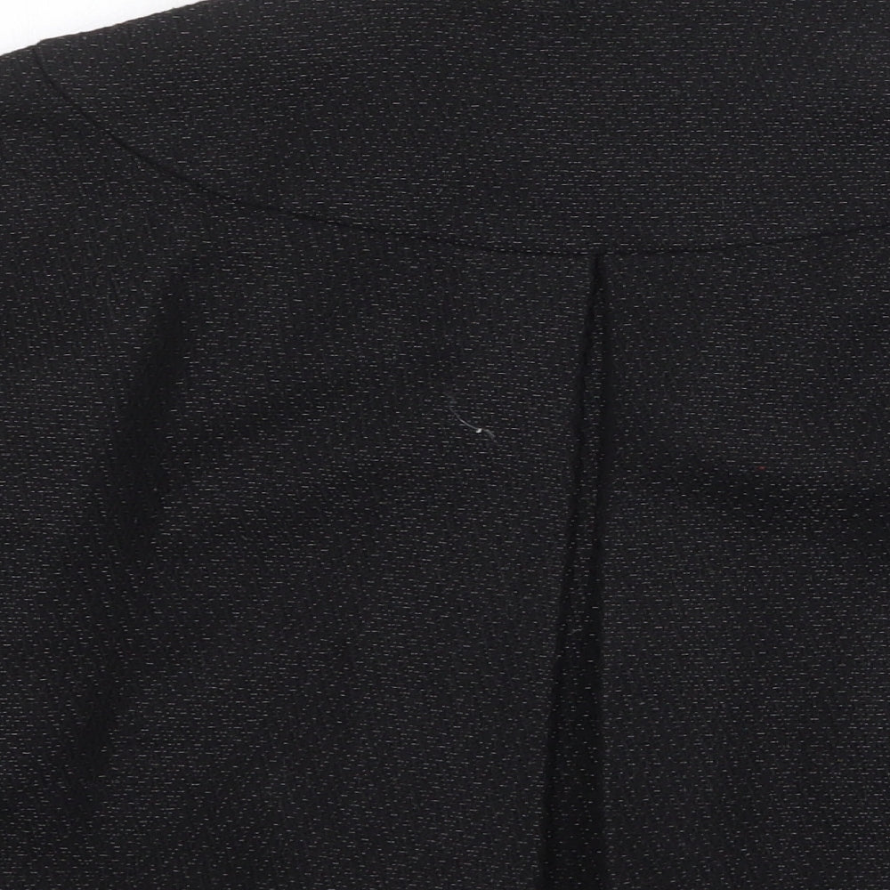IXF Womens Black Geometric Jacket Size M Button