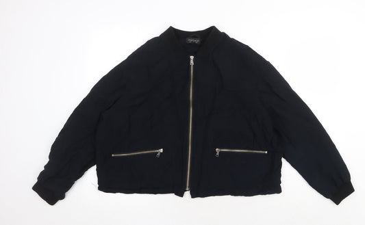 Womens UK Size 8 Topshop Blue Jacket