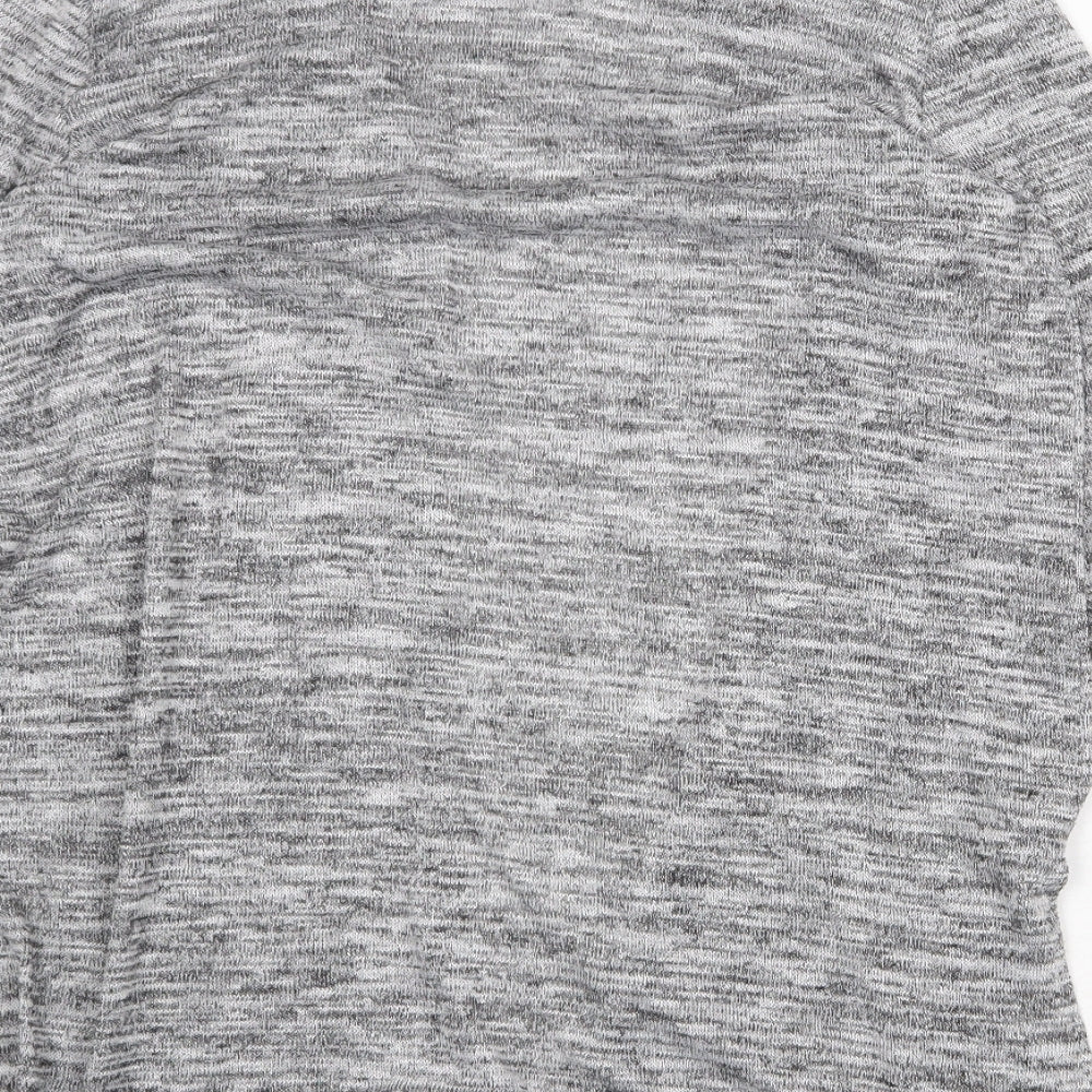 Womens UK Size M H&M Grey Cardigan Jumper