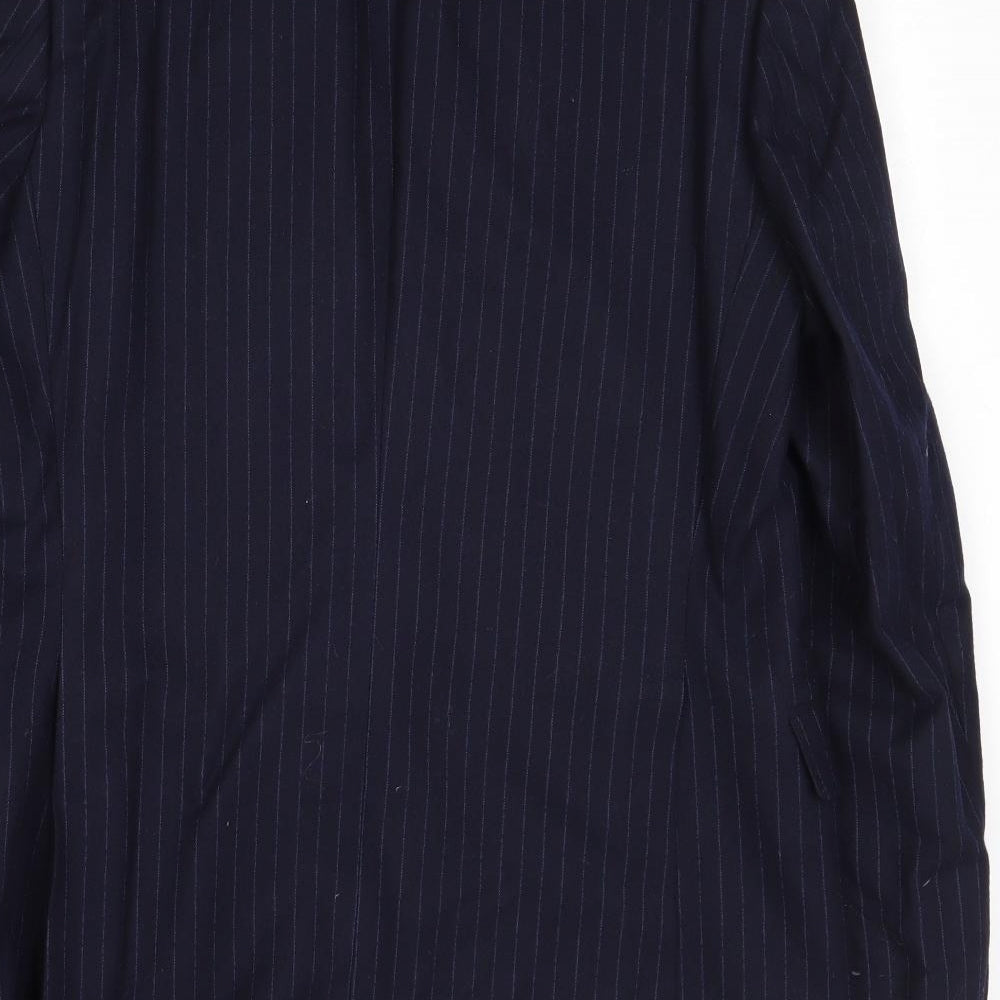 Mens UK Size 40 Mr Harry Regular Blue Suit Jacket