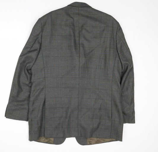 Mens UK Size 46 Wellington Regular Grey Suit Jacket