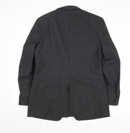 Mens UK Size 40 St Michael Regular Grey Suit Jacket