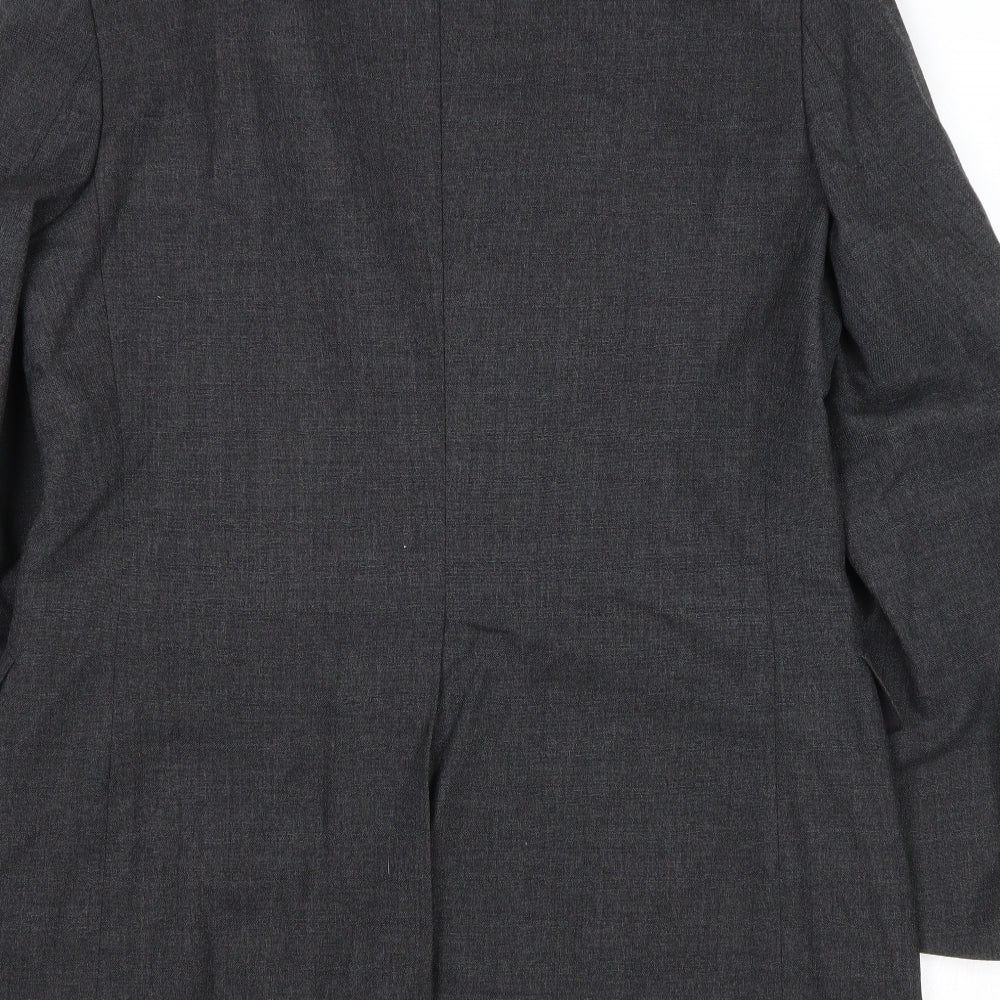 Mens UK Size 40 St Michael Regular Grey Suit Jacket