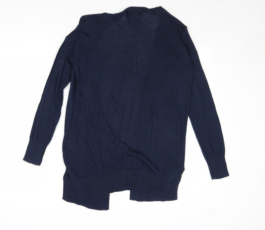 Womens UK Size XS Marks and Spencer Blue Cardigan Jumper