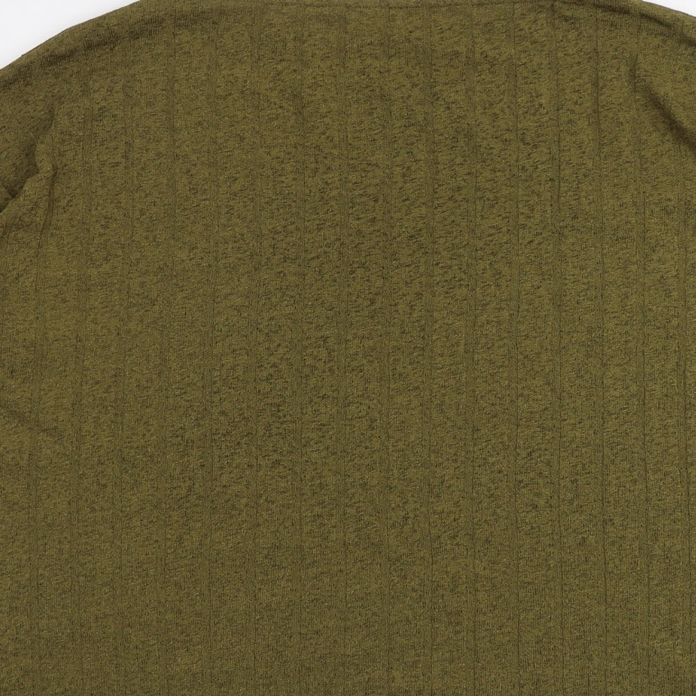 Womens UK Size 14 Marks and Spencer Green Pullover Jumper