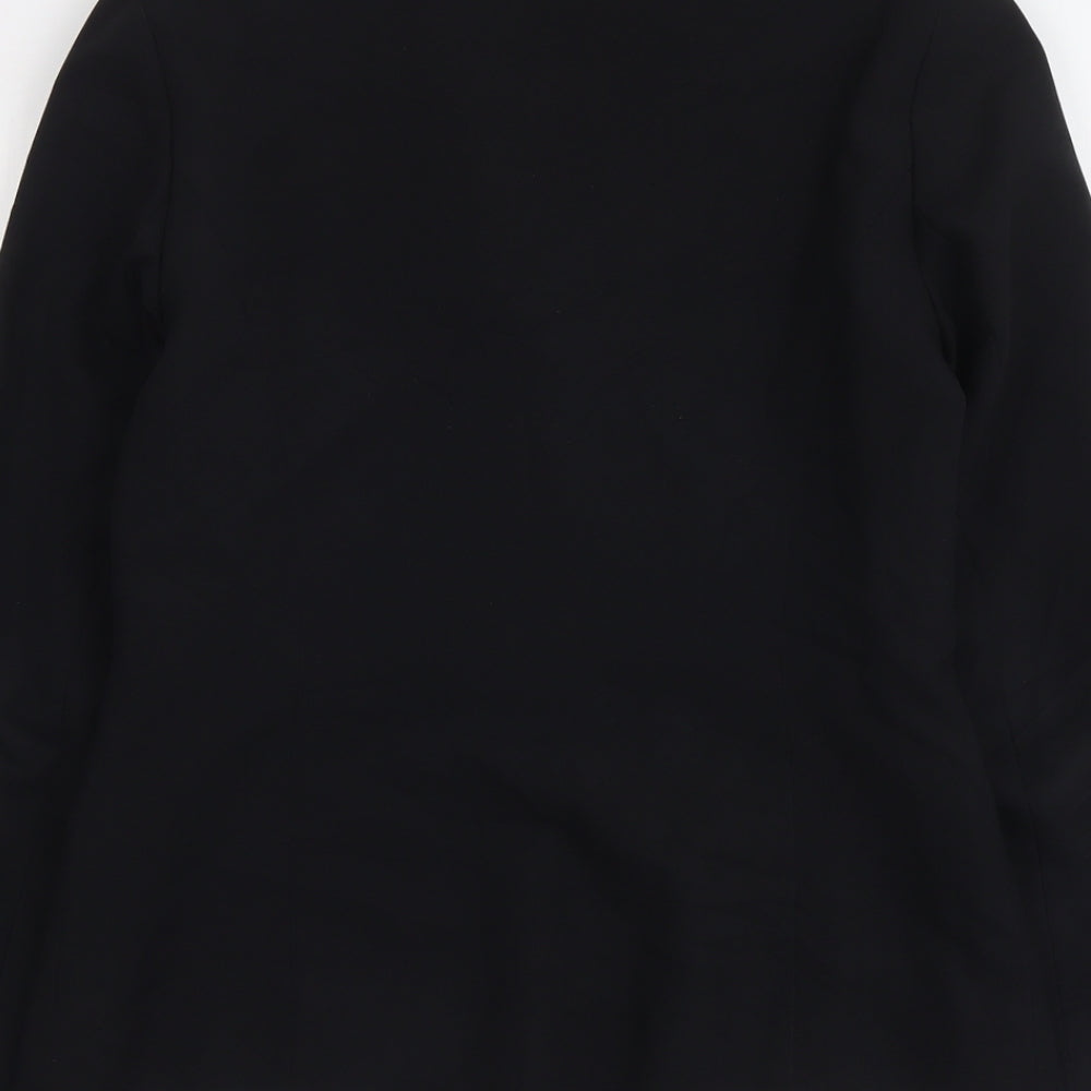 New Look Womens Black Polyester Jacket Blazer Size 10