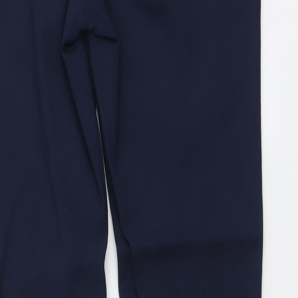 Fressia Womens Blue Cotton Chino Trousers Size S L29 in Regular Button