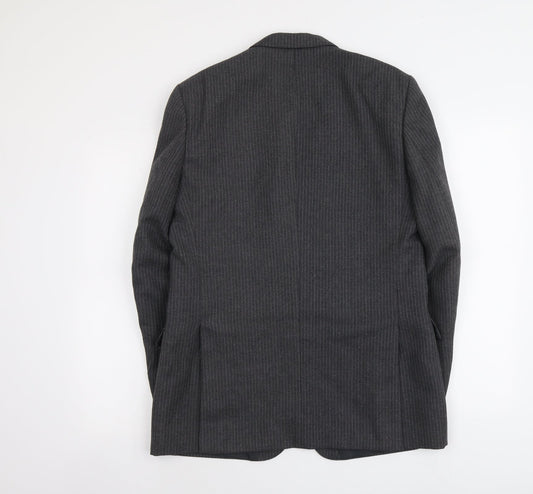 Mens UK Size M C&A Regular Grey Suit Jacket