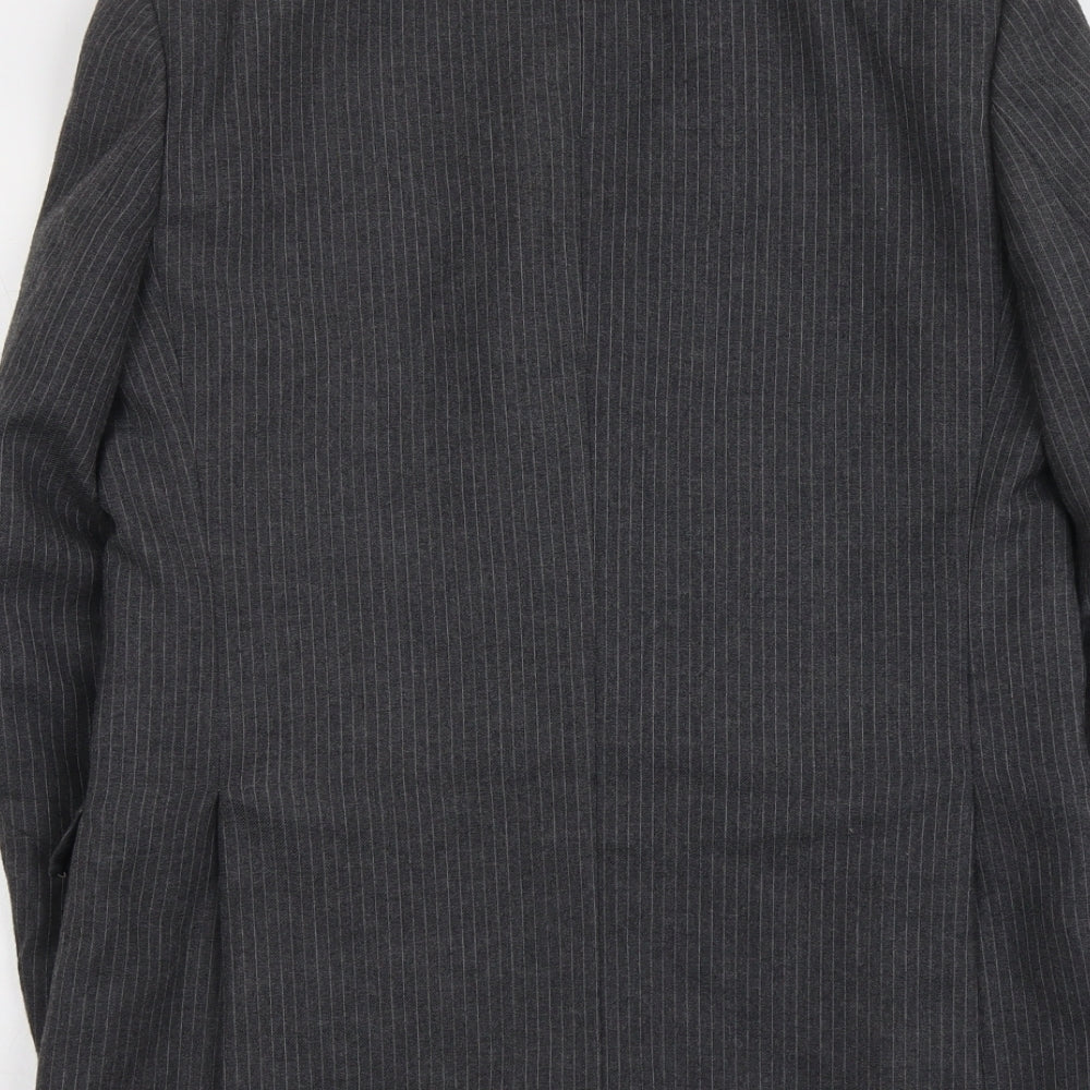 Mens UK Size M C&A Regular Grey Suit Jacket