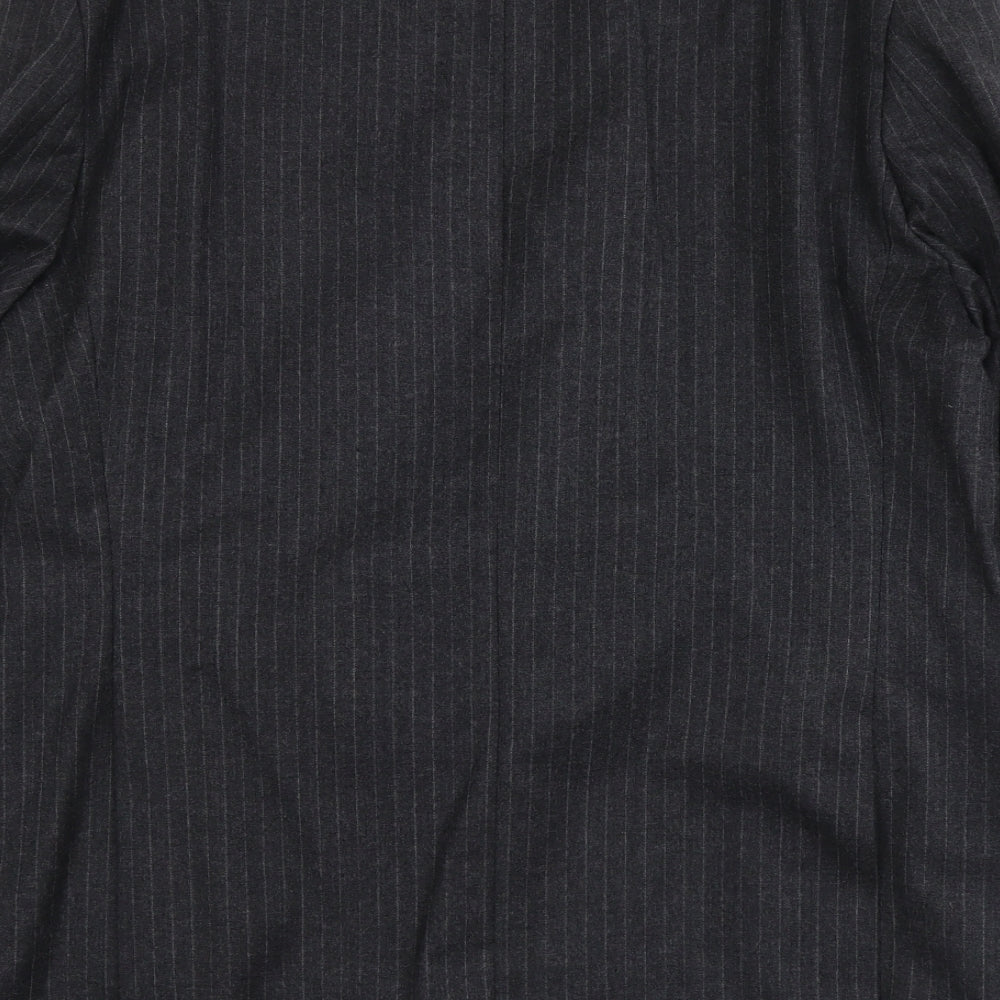 Mens UK Size L Burton Regular Grey Suit Jacket