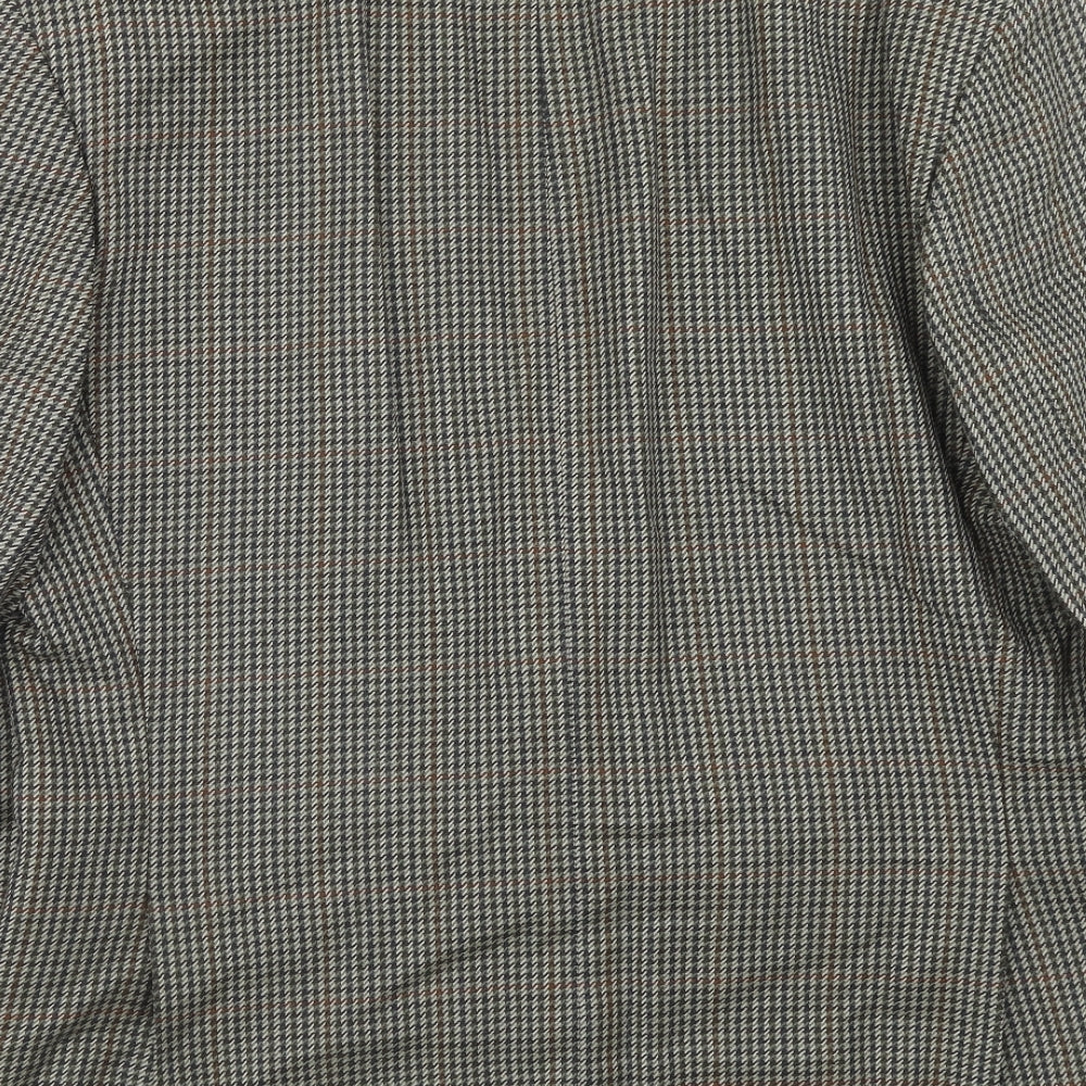 Mens UK Size 42 Burton Regular Grey Suit Jacket