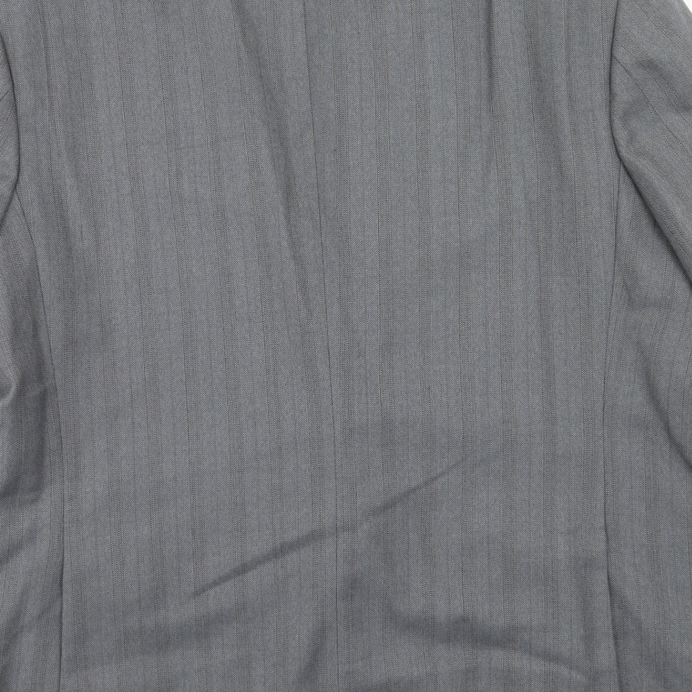 Mens UK Size 46 Wellington Regular Grey Suit Jacket