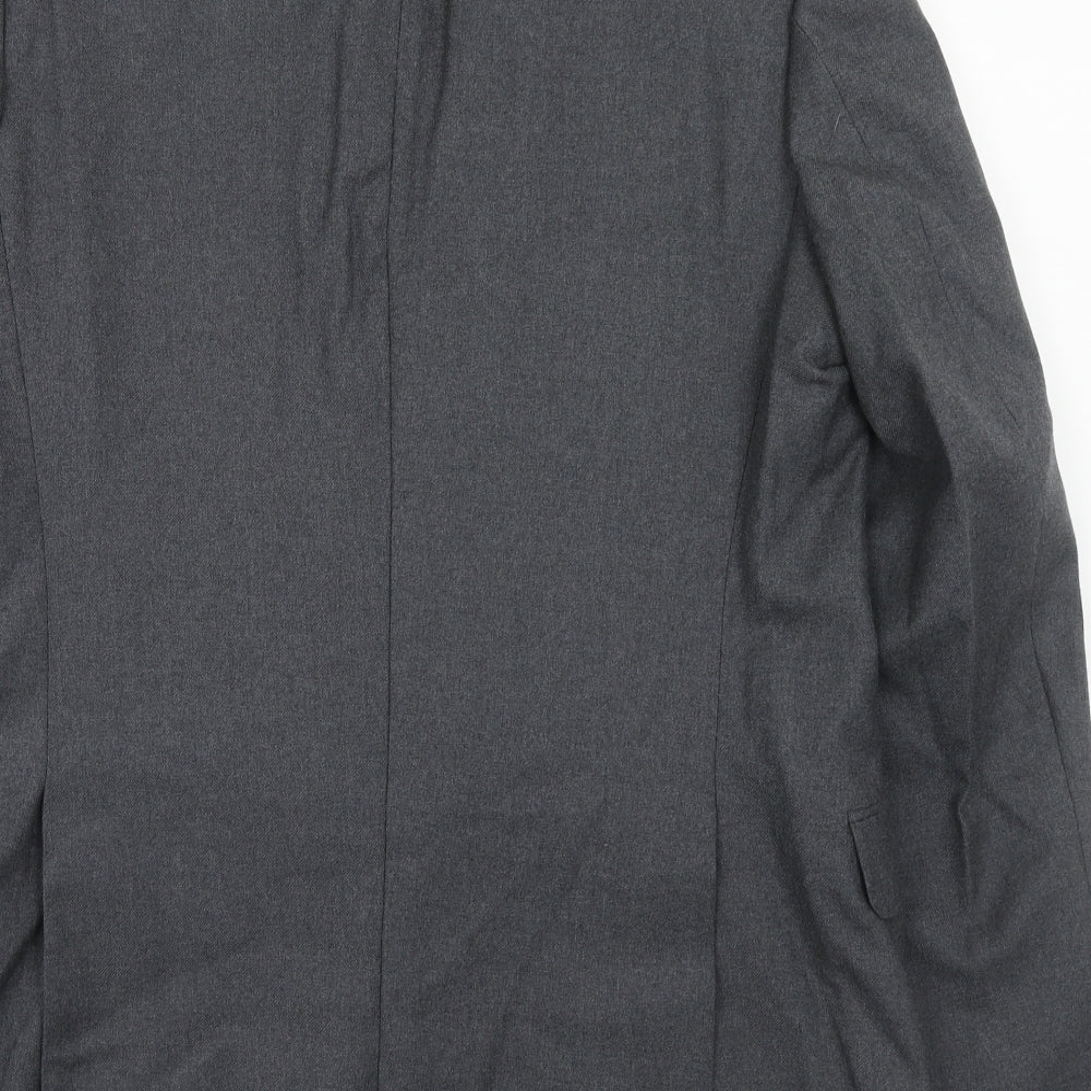 Mens UK Size 40 THE LABEL Regular Grey Suit Jacket
