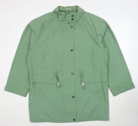 Womens UK Size 16 C&A Green Jacket
