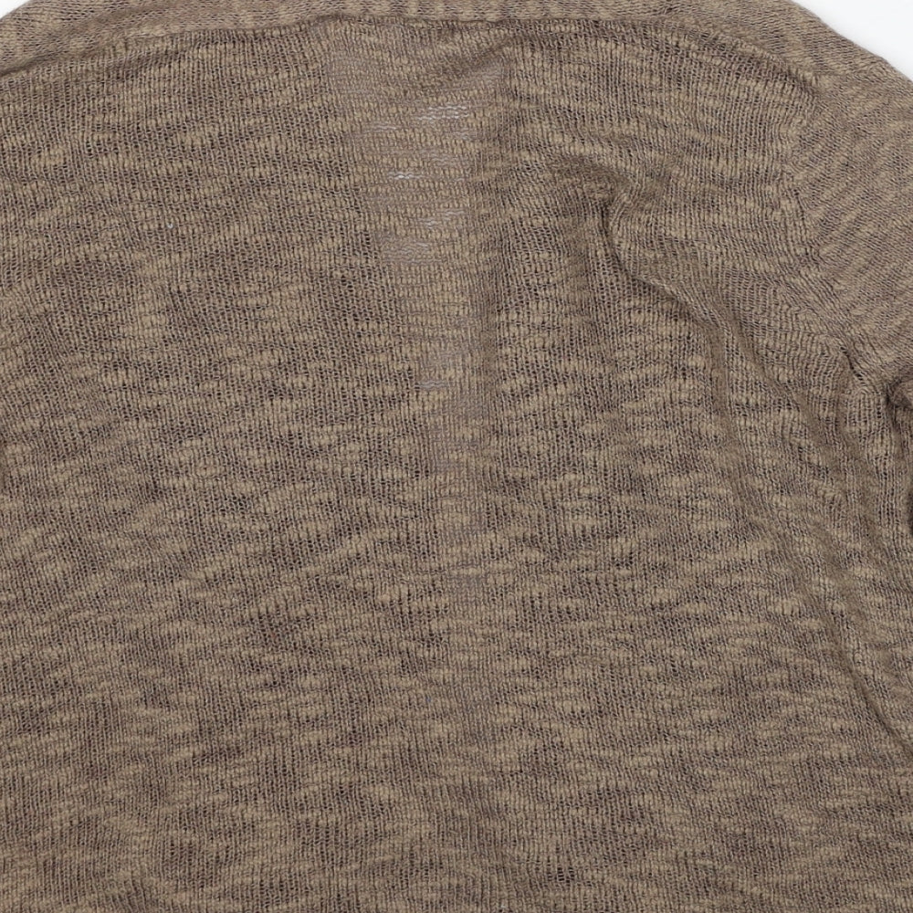 Womens UK Size 14 RJR.John Rocha Brown Cardigan Jumper