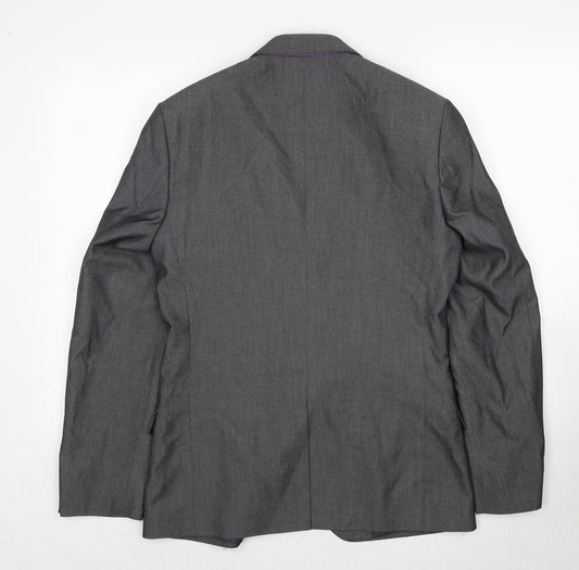 Mens UK Size M Marks and Spencer Regular Grey Suit Jacket