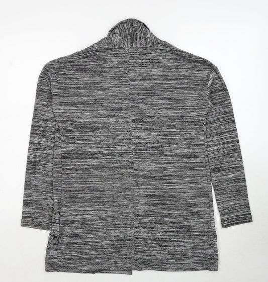 Womens UK Size 10 Marks and Spencer Grey Cardigan Jumper