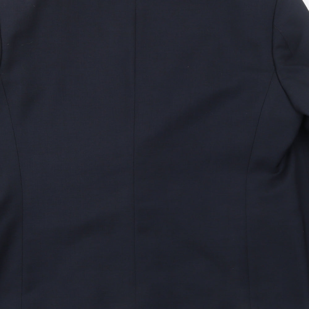 Mens UK Size 42 Savatini Regular Blue Suit Jacket