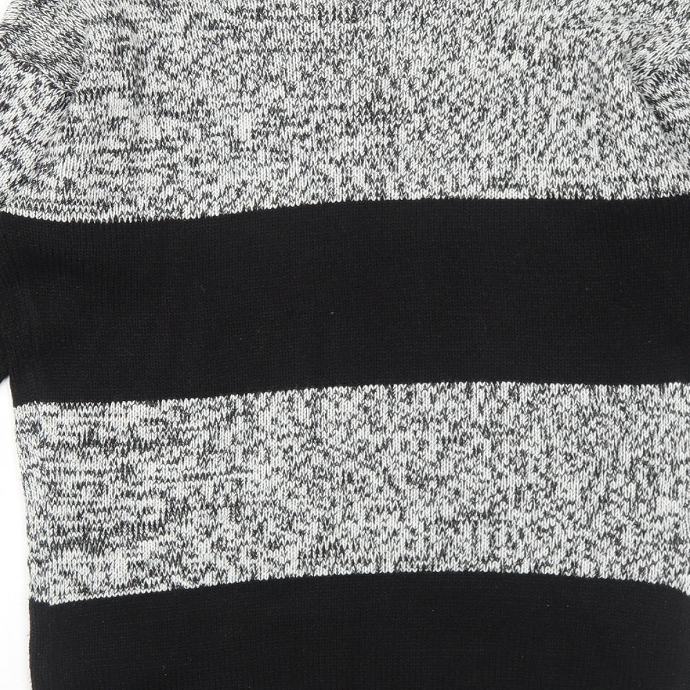 Womens UK Size XS H&M Black Pullover Jumper
