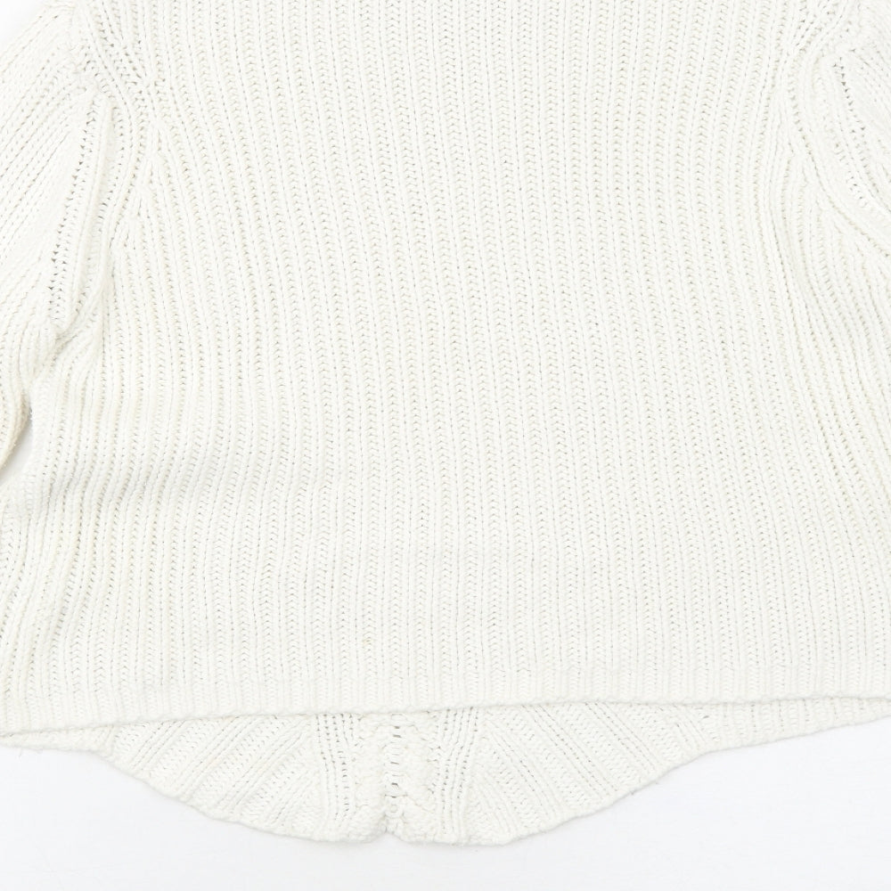 Womens UK Size 10 Principles White Pullover Jumper