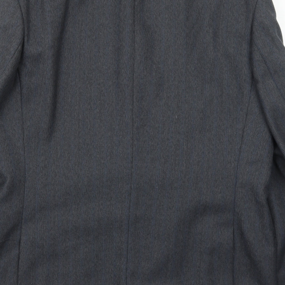 Mens UK Size 38 Greenwoods Regular Grey Suit Jacket