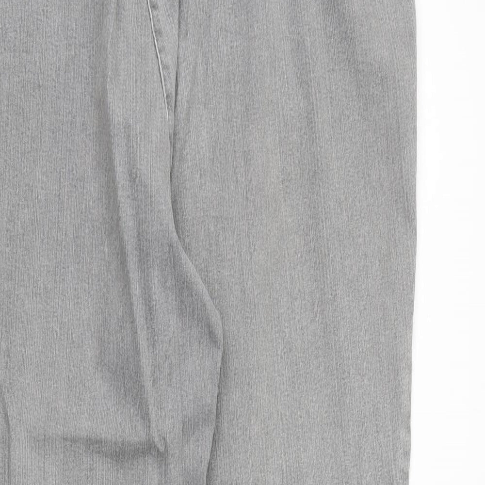 Womens UK Size 35 in ZERRES Regular Fit Straight Grey Jeans
