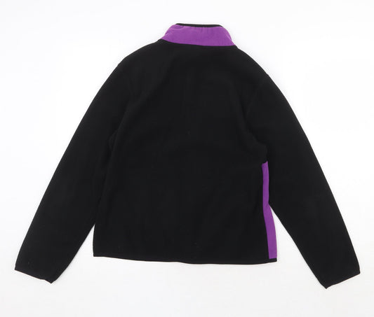 Dimensions Womens Black Jacket Size M Zip