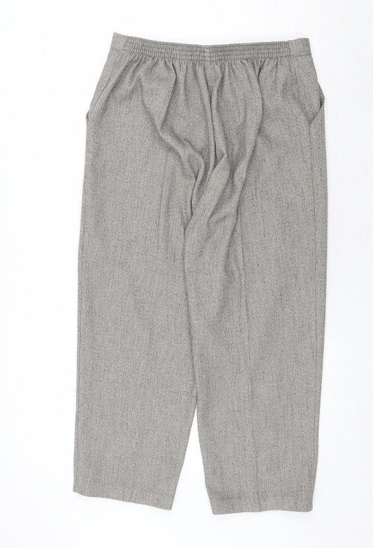 Womens UK Size 16 Emma Collection Regular Fit Grey Trousers