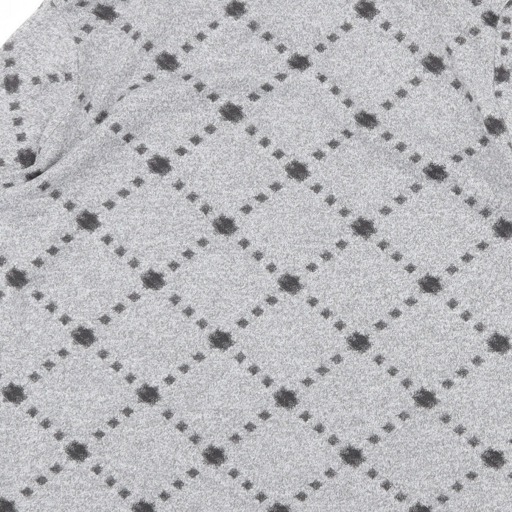 Womens UK Size 12 Marks and Spencer Grey Pullover Jumper