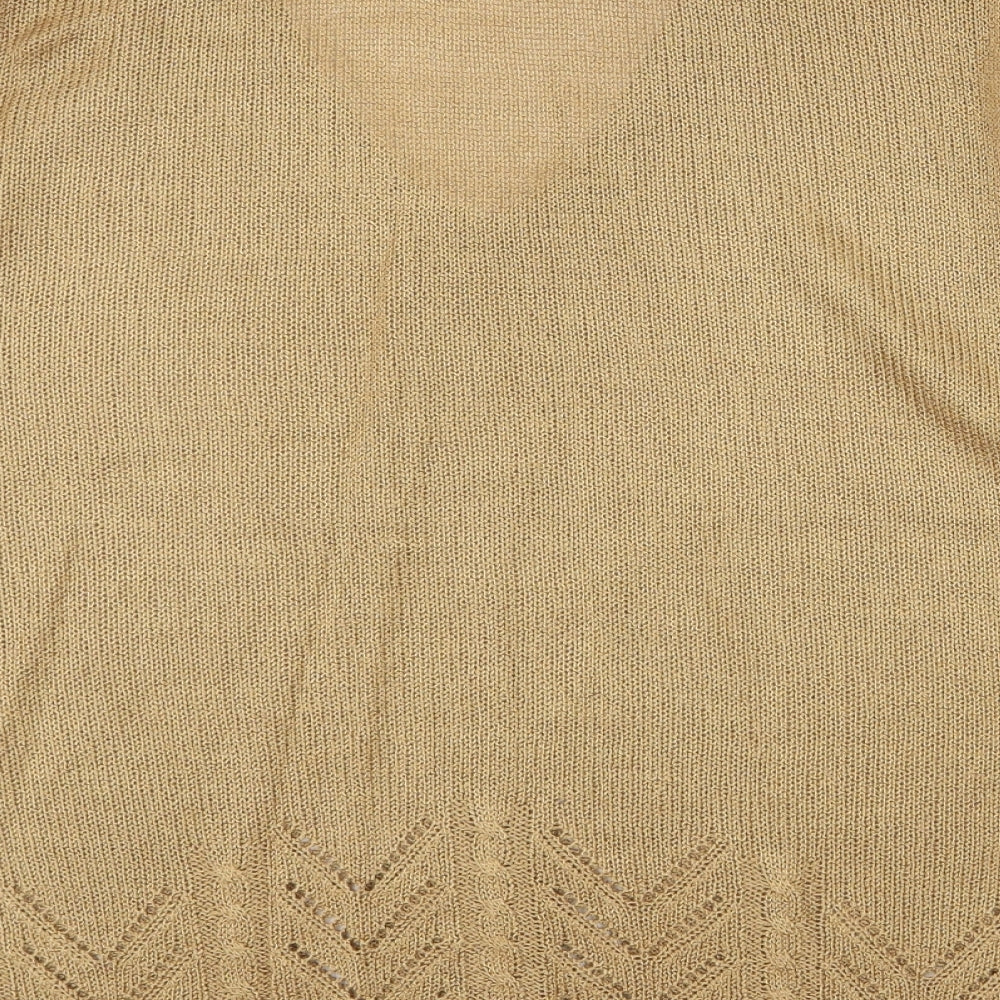 Womens UK Size 10 Berketex Beige Pullover Jumper