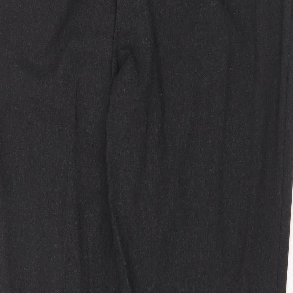 Womens UK Size 14 Marks and Spencer Regular Fit Dress Pants Grey Trousers
