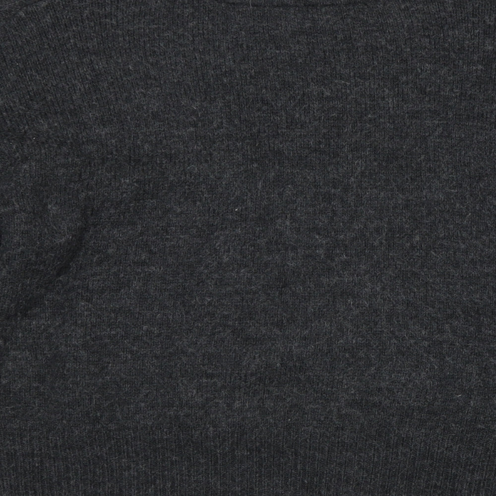 Womens UK Size XS Cooperative Grey Pullover Jumper