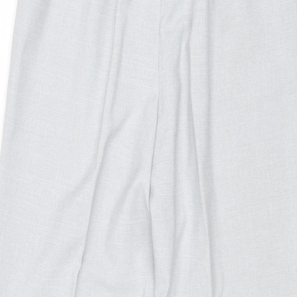 Womens UK Size 14 BHS Regular Fit Grey Trousers