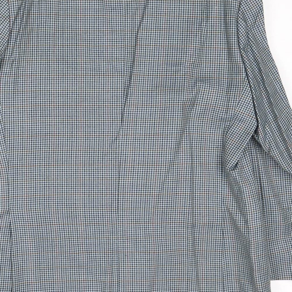 Mens UK Size 42 Marks and Spencer Regular Blue Suit Jacket