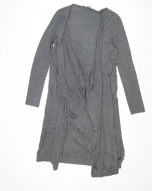 Womens UK Size 10 Red Herring Grey Cardigan Jumper