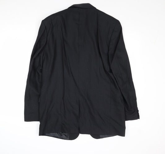 Mens UK Size 40 Tom English Regular Black Suit Jacket
