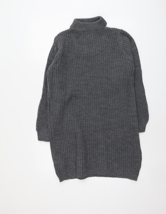 Womens UK Size M Blue Vanilla Grey Pullover Jumper