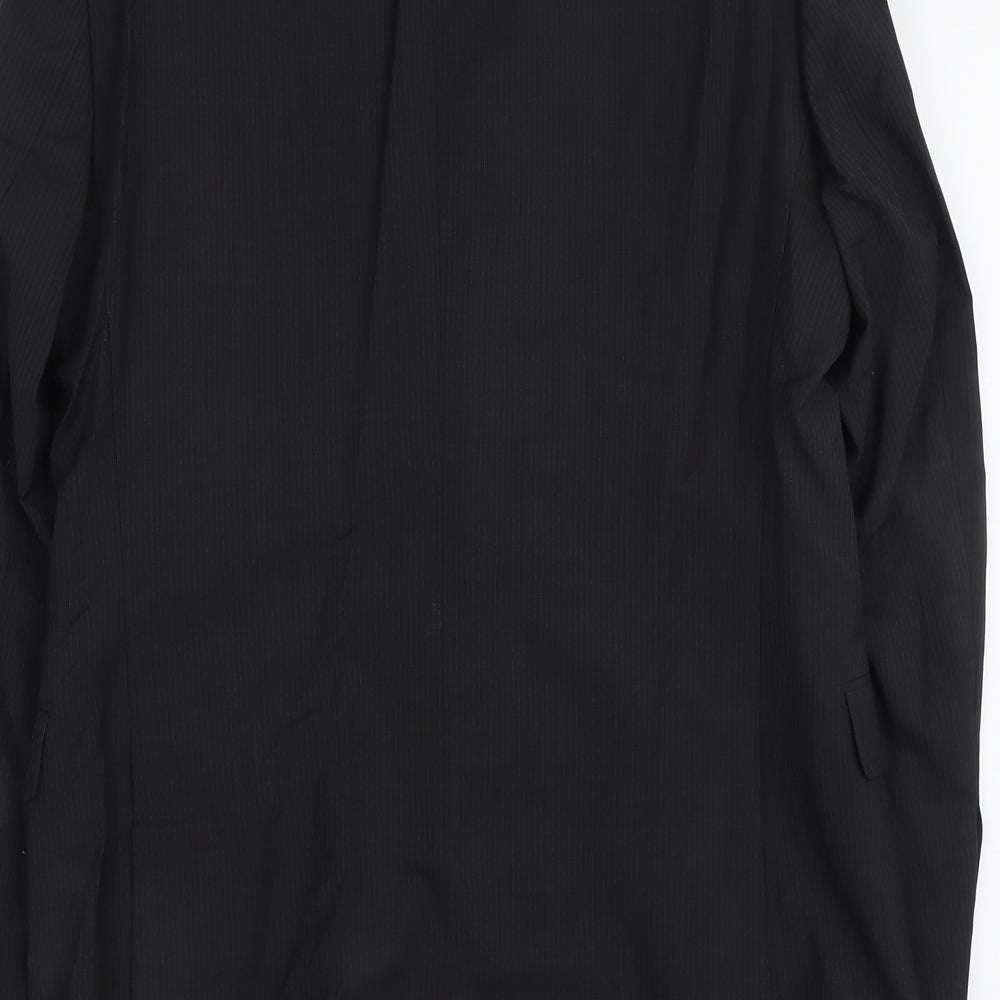 Mens UK Size M Marks and Spencer Regular Black Suit Jacket