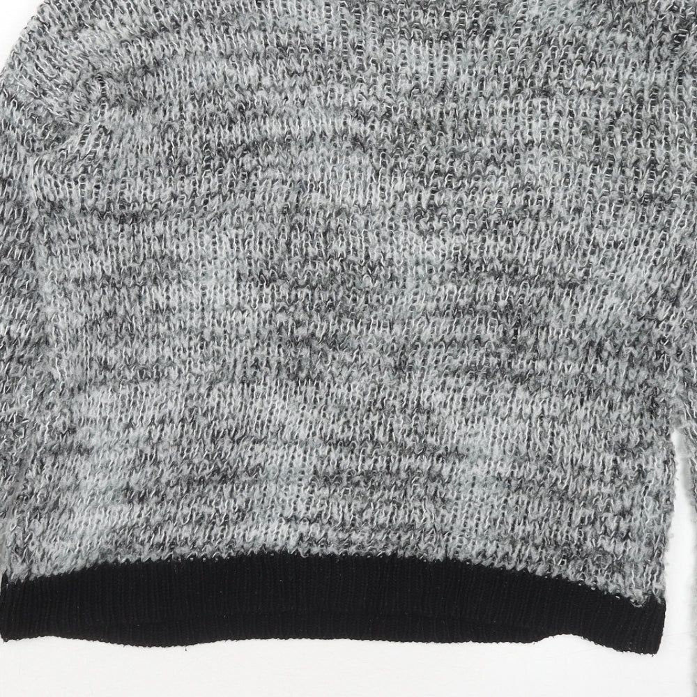 Womens UK Size S Katsumi Grey Pullover Jumper