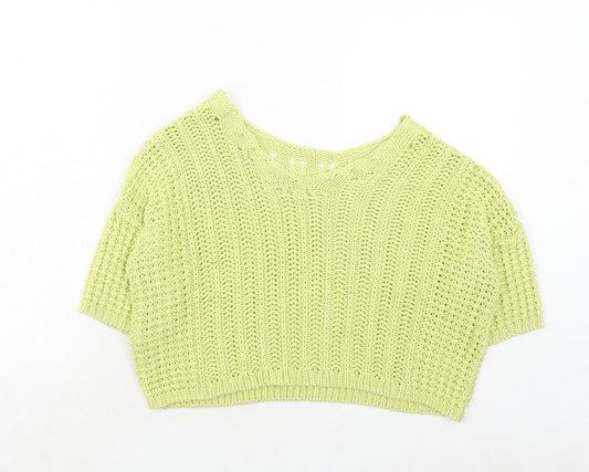Womens UK Size M NEXT Green Pullover Jumper