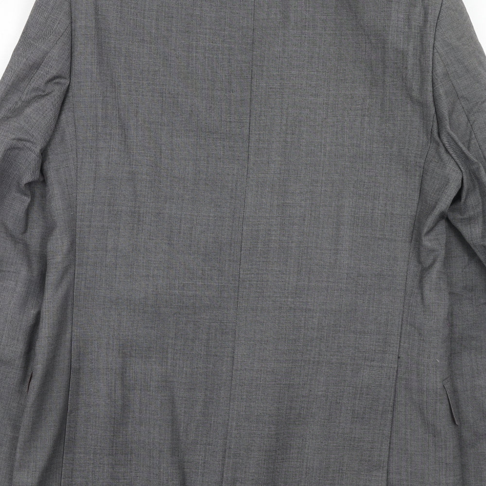 Mens UK Size 38 Marks and Spencer Regular Grey Suit Jacket