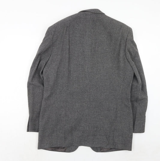 Mens UK Size 42 Marks and Spencer Regular Grey Suit Jacket