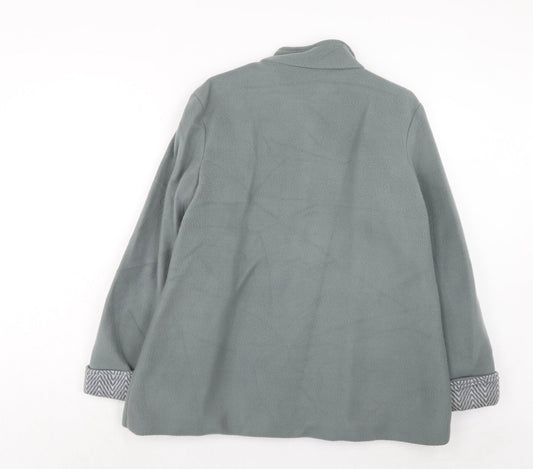 Womens UK Size M Anne De Lancay Green Jacket