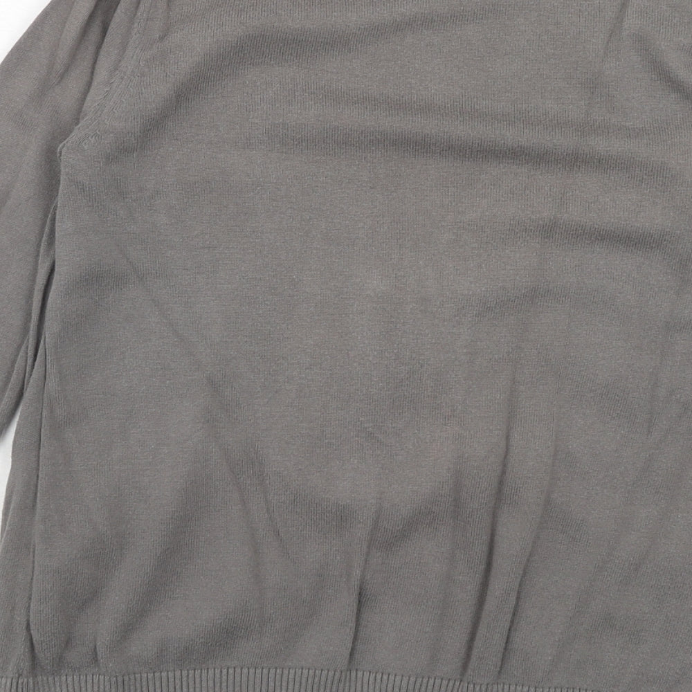 Womens UK Size S Esprit Grey Cardigan Jumper