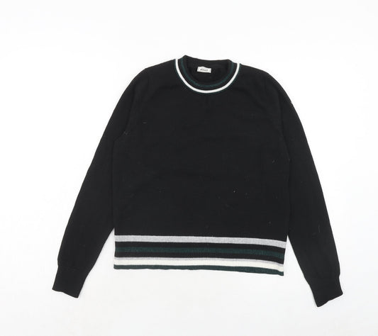 Womens UK Size S Pimkie Black Pullover Jumper