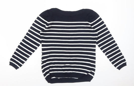 Womens UK Size L H&M Blue Pullover Jumper