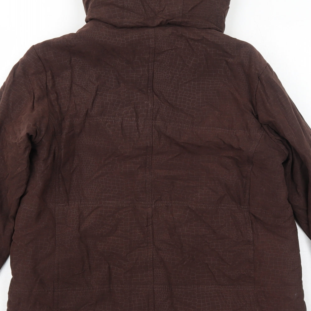 Womens UK Size 14 EWM Brown Jacket