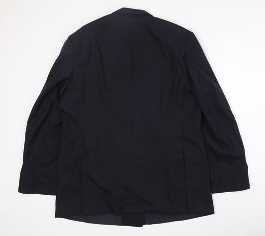 Mens UK Size 44 Marks and Spencer Regular Black Suit Jacket