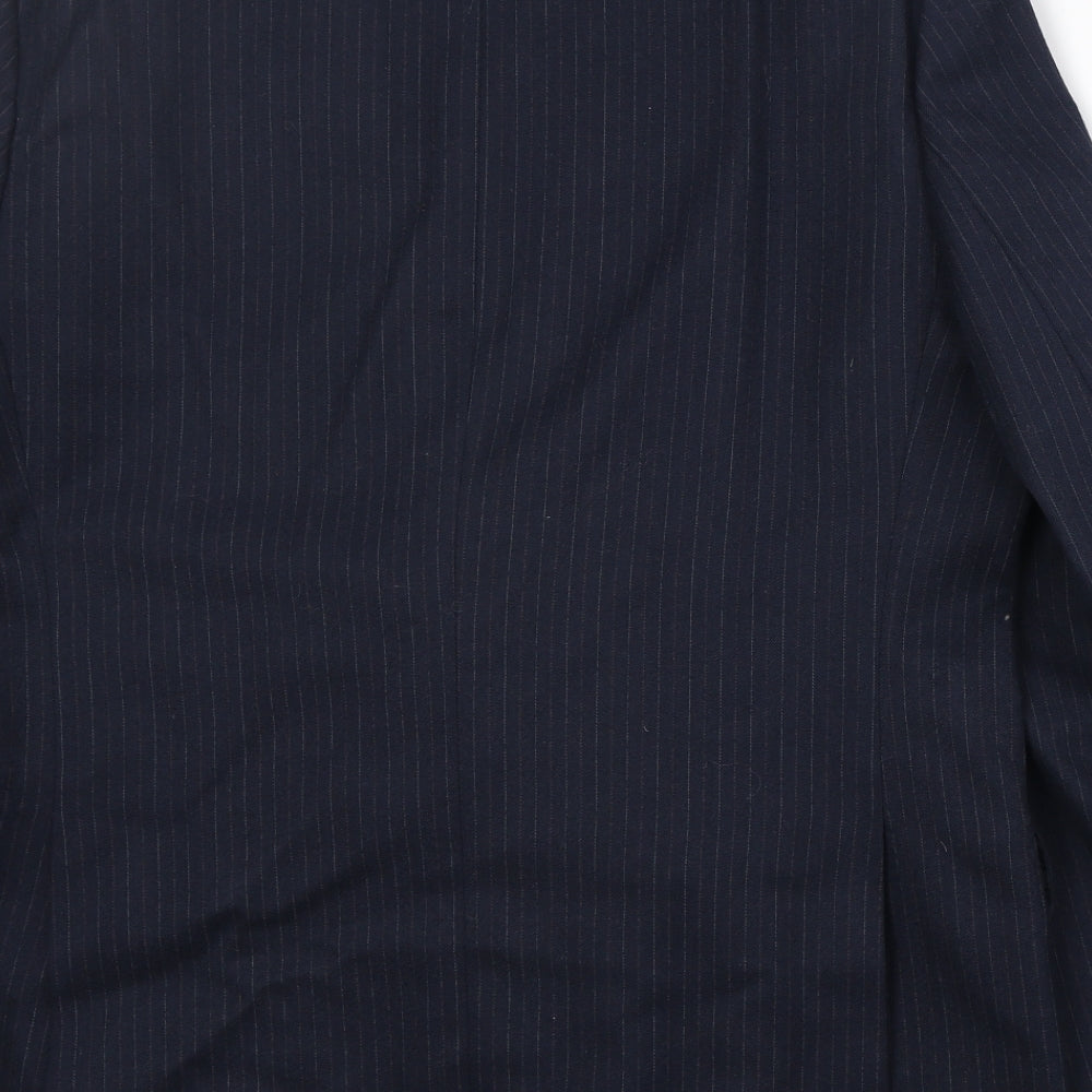 Mens UK Size 42 BHS Regular Blue Suit Jacket