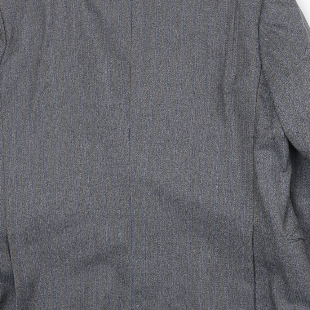 Mens UK Size 48 Harbarry of England Regular Grey Suit Jacket